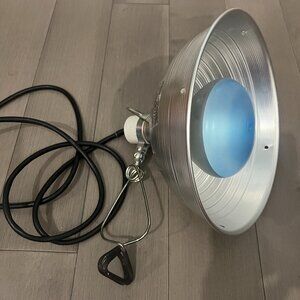 Clamp Lamp with Reflector Dome + Philips Agro Reflector Bulb (120W)